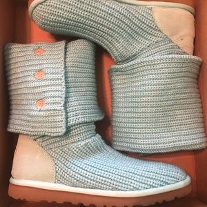 Teal UGG boots